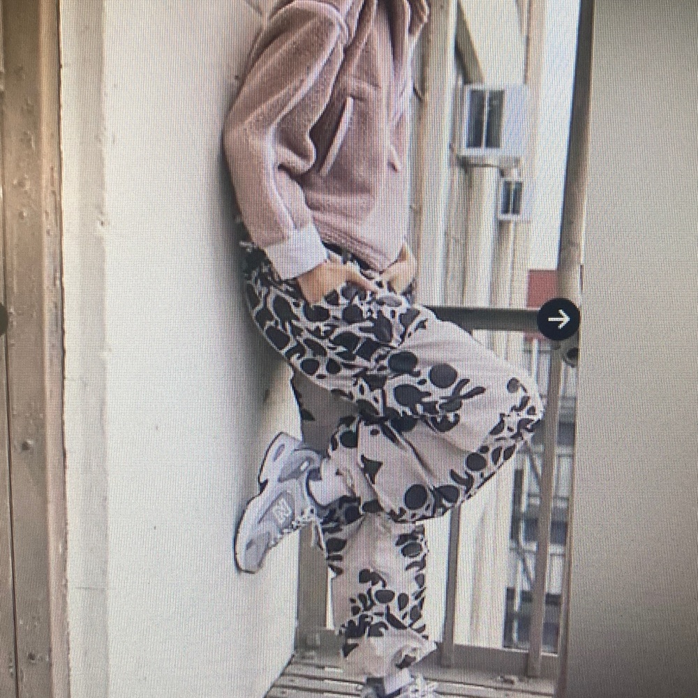 Free People Parade Logo Joggers In the Tofu Combo